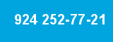 924 252-77-21 924 252-77-21